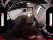 VRCosplayXcom Ebony Babe Domino Testing Your Superpowers In Deadpool XXX 6/16