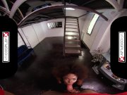 VRCosplayXcom Ebony Babe Domino Testing Your Superpowers In Deadpool XXX 8/16