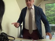 Busty young wife asks old doctor to give her bigger boobs then fuck hard 3/16