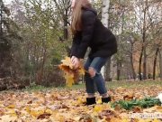 After a Nice Walk, I Head Home and Strip Naked! 5/16