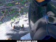 SisLovesMe - Stepbro Gets Cheered Up By Stepsis Pussy 1/16