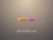 Piss Drinking - Dido Angel kneels for golden showers after anal fucking 1/16