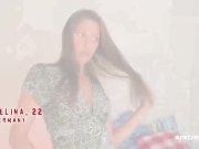 Celina Making herself Cum on her Bed 1/16