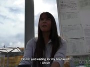 HUNT4K. Cuckold let girlfriend have sex for money with another guy 1/16