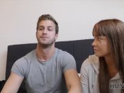 HUNT4K. Cuckold let girlfriend have sex for money with another guy 6/16