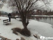 Outdoor winter fun with a hot blonde chick 1/16