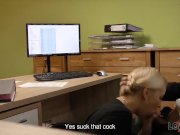 LOAN4K. Blue-eyed blonde hotties needs new car so spreads her legs 10/16