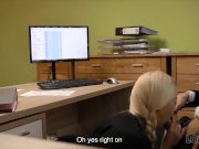 LOAN4K. Blue-eyed blonde hotties needs new car so spreads her legs 9/16