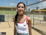 Emily Willis loves sucking dick at the baseball park! 2/16