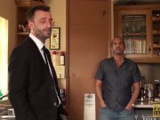 Redhead subslut Monica Bollocksy made red with hardcore anal 2/16