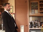 Redhead subslut Monica Bollocksy made red with hardcore anal 3/16