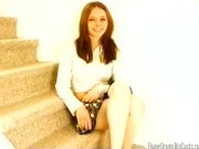 Petite redhead schoolgirl impaled by her first big white cock 1/16