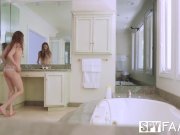 SPYFAM Stepsister Gives Stepbro Bathtub BJ 3/16