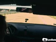 Stopping the car and ramming a gorgeous chick 2/16