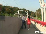 Sexy brunette loves to get fucked outdoors hard 7/16