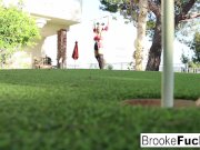 Brook and Olivia have a Halloween fuck 14/16