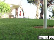 Brook and Olivia have a Halloween fuck 15/16