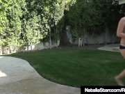 Blonde Star Natalia Starr Drenched With H20 Blaster & A Cock 2/16