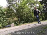 HUNT4K. Rich man paid a lot of money to get inside chick's bald twat 14/16