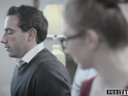 PURE TABOO Shy Teen's Seeks Stranger to Choke Her Out 9/16