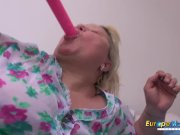 EuropeMaturE Grandma is Masturbating With Sex Toys 6/16