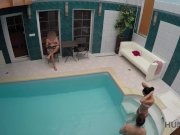 HUNT4K. Hunter picked up slut Anna Rose for nice sex in private pool 3/16