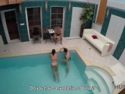 HUNT4K. Hunter picked up slut Anna Rose for nice sex in private pool 5/16