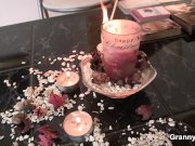 Skinny granny takes cock from behind 1/16