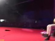 busty babe gives hot dildo lapdance 14/16