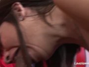 Hot cowgirl riding with a passionate cock sucker 3/16