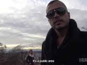 HUNT4K. Redhead always wanted to try sex for money with stranger 4/16