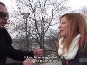 HUNT4K. Redhead always wanted to try sex for money with stranger 7/16