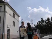 HUNT4K. Good-looking chick couldn't say no to handsome guy with cash 1/16