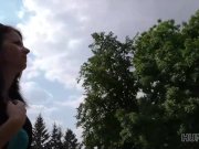 HUNT4K. Good-looking chick couldn't say no to handsome guy with cash 3/16