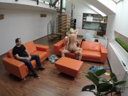 HUNT4K. Lovely teen Dream Nikky fucked in front of greedy cuckold 11/16