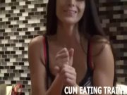 Cum Swallowing And CEI Femdom Porn 9/16