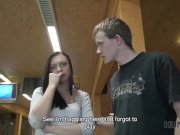 HUNT4K. Cuckold allows guy please his cute GF right in bowling club 8/16