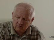 DADDY4K. Slutty girl fucked by horny old dad behind boyfriend's back 1/16