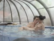 OLD4K. Old daddy passionately drills young mistress on white couch 5/16