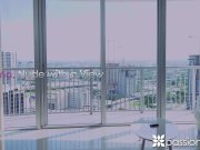 PASSION-HD Fantasy balcony tease before big dick POUNDING 1/16