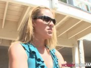 Teen rides stepmoms face 3/16