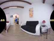 Virtualpee - Busty babe soaks herself in golden piss 4/16