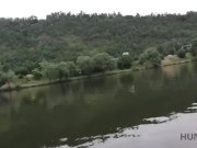 HUNT4K. Girl has lost money so she earns it by making her BF cuckold 5/16