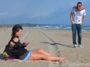 Amateur Gets More Than Sunbathing On The Beach 1/16