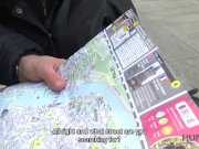 HUNT4K. Man with camera fucks pretty girl in exchange for money 2/16