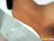 Trike Patrol - Filipina babe gets her fill of cum from big white cock 9/16
