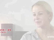 Amateur Blonde Jenny Loves to Pleasure Herself 2/16