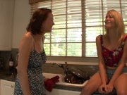 SEXYMOMMA - Stepmom examines all of stepdaughters holes 2/16