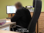 LOAN4K. Sex-hungry agent is ready to help miss if she satisfies him 4/16