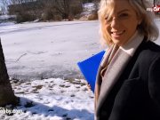 My Dirty Hobby - Curious student get's fucked in a car 5/16